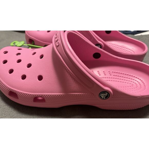 Crocs Classic Clog Authentic Shoe Style 10001 Taffy Pink Men's Size 14 - Picture 6 of 7